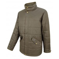 Hoggs of Fife Men's Elgin Quilted Jacket (Green)