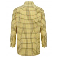 Hoggs of Fife Men's Governor Premier Tattersall Shirt (Gold Check)