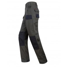 Hoggs of Fife Men's Granite Active Ripstop Unlined Trousers (Charcoal/Black)