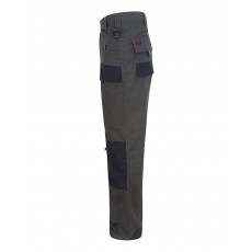 Hoggs of Fife Men's Granite Active Ripstop Unlined Trousers (Charcoal/Black)