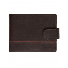 Hoggs of Fife Men's Billfold Leather Wallet (Brown/Cognac)