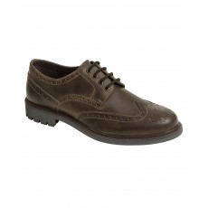 Hoggs of Fife Men's Inverurie Country Shoes (Waxy Brown)