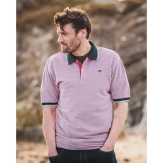 Hoggs of Fife Men's Kinghorn Polo Shirt (Red)