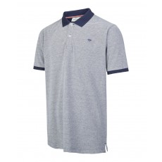 Hoggs of Fife Men's Largs Cotton Polo Shirt (Grey Marl)