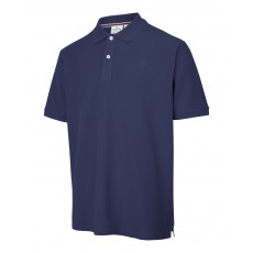 Hoggs of Fife Men's Largs Cotton Polo Shirt (Navy)