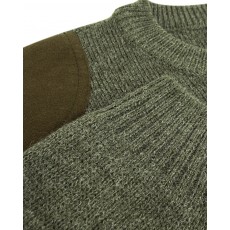 Hoggs of Fife Men's Melrose Hunting Pullover (Soft Marled Green)