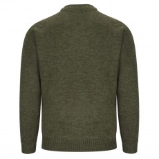 Hoggs of Fife Men's Melrose V-Neck Hunting Pullover (Loden)