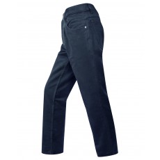 Hoggs of Fife Men's Moleskin Jeans (Navy)