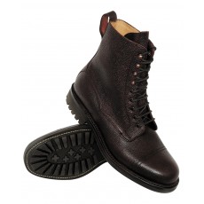 Hoggs of Fife Men's Rannoch Veldtschoen Lace Boots (Dark Brown)