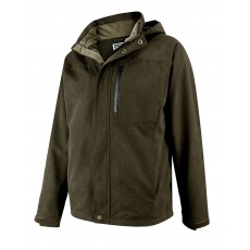 Hoggs of Fife Men's Struther Zip Through Jacket (Dark Green)