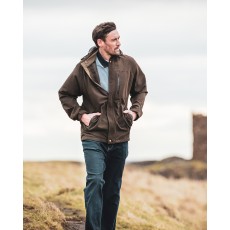 Hoggs of Fife Men's Struther Zip Through Jacket (Dark Green)