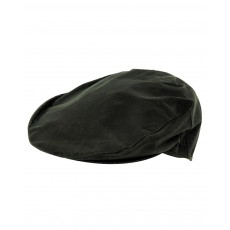 Hoggs of Fife Men's Waxed Caps (Dark Olive)