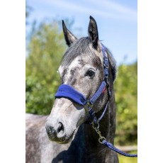 LeMieux Vogue Fleece Headcollar & Leadrope (Ink Blue/Navy)