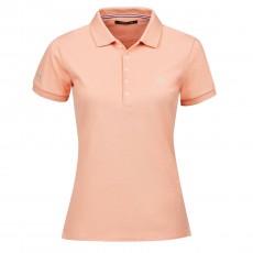 Dublin Ladies Lily Cap Sleeve Polo (Salmon Orange)