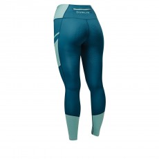 Dublin Ladies Power Tech Colour Block Full Grip Training Tights (Blue Lagoon)