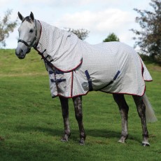 Weatherbeeta Summer Sheet Lite III Combo (White/Navy/Red)