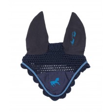 Mark Todd Kids Collection Fly Veil (Navy & Aqua)