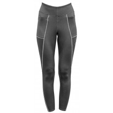 Mark Todd Women's Winter Riding Leggings (Grey & Silver) Mark Todd Women's Winter Riding Leggings (Grey & Silver)