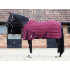JHL Essential Mediumweight Stable Rug (Burgundy & Navy)