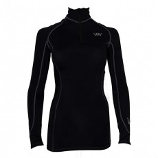 Woof Wear Ladies Performance Riding Shirt (Black)