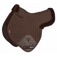 LeMieux Lambswool CC Half Lined Numnah (Brown)