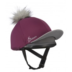 LeMieux Pom Hat Silk (Plum)