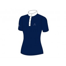 Mark Todd Girl's Short Sleeved Competition Shirt (Navy)