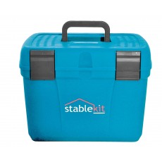 Stablekit Grooming Box (Baby Blue & Grey)