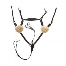 Mark Todd (Clearance) Deluxe 5-Point Breastplate (Black)