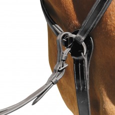 Mark Todd (Clearance) Padded Breastplate (Black)