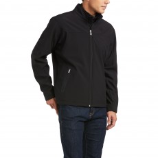 Ariat Men's New Team Softshell Jacket (Black/Black)