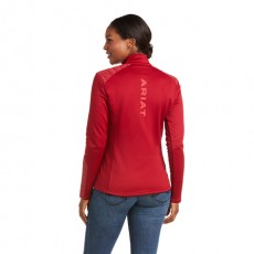 Ariat Women's Ismay 1/2 Zip Sweatshirt (Rhubarb)