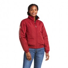 Ariat Women's Insulated Stable Jacket (Rhubarb/Cream)