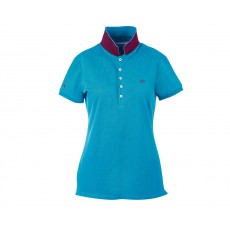 Dublin Ladies Lily Cap Sleeve Polo (Arctic Blue)