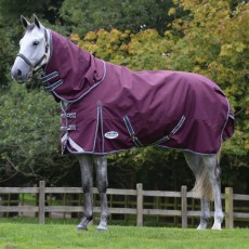 Weatherbeeta ComfiTec Plus Dynamic II Turnout Detach Neck 220g Medium (Maroon)