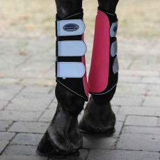 Weatherbeeta Reflective Single Lock Brushing Boots