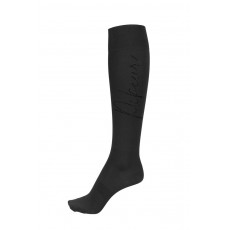 Pikeur Rhinestone Long Socks (Black)