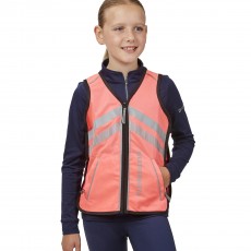 Weatherbeeta Childs Reflective Waistcoat (Pink)