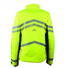 Weatherbeeta Adults Reflective Heavy Padded Waterproof Jacket (Yellow)