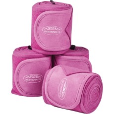 Weatherbeeta Fleece Bandage 4 Pack (Red Violet)