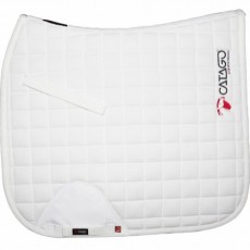 Catago FIR-Tech Dressage Saddlepad (White)