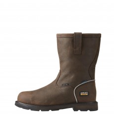 Ariat (Sample) Men's Groundbreaker CT EN ISO Waterproof Work Boot (Dark Brown)