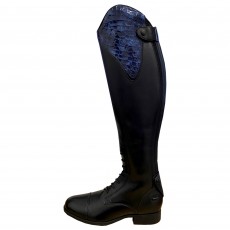 Ariat (Sample) Women's Heritage Contour II Ellipse (Black Cobra) (Size 4.5 Medium Slim)