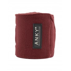 ANKY Fleece Bandages (Tawny Port)