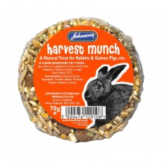Johnsons Harvest Munch for Rabbits and Guinea Pigs 70g