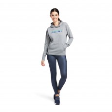 Ariat Women's 3D Logo 2.0 Hoodie (Heather Grey)