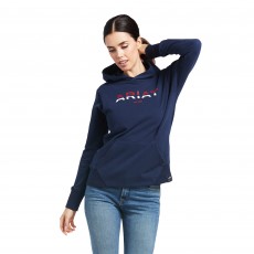 Ariat Women's 3D Logo 2.0 Hoodie (Navy)