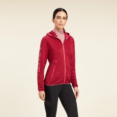 Ariat Women's Byron Full Zip Hoodie (Red Bud)