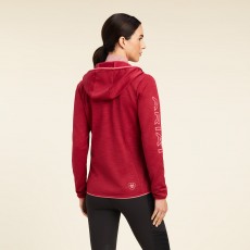 Ariat Women's Byron Full Zip Hoodie (Red Bud)