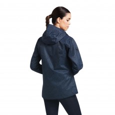 Ariat Women's Spectator Waterproof Jacket (Blue Nights Bit Print)